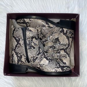 Carvela - Scant Snake Print Ankle Boots